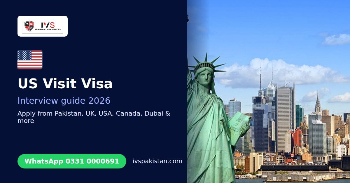 US Visit Visa Interview Tips for Pakistanis (B1/B2, 2026)